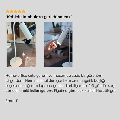 Kablosuz Manyetik Led Lamba